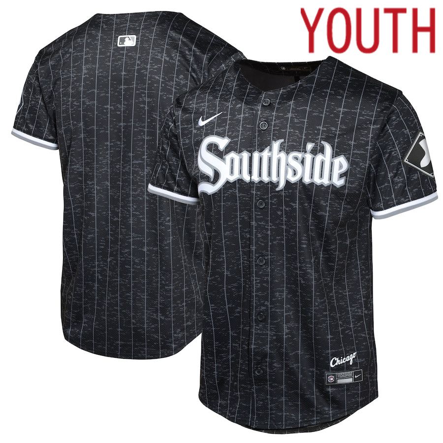 Youth Chicago White Sox Nike Black City Connect Limited MLB Jersey